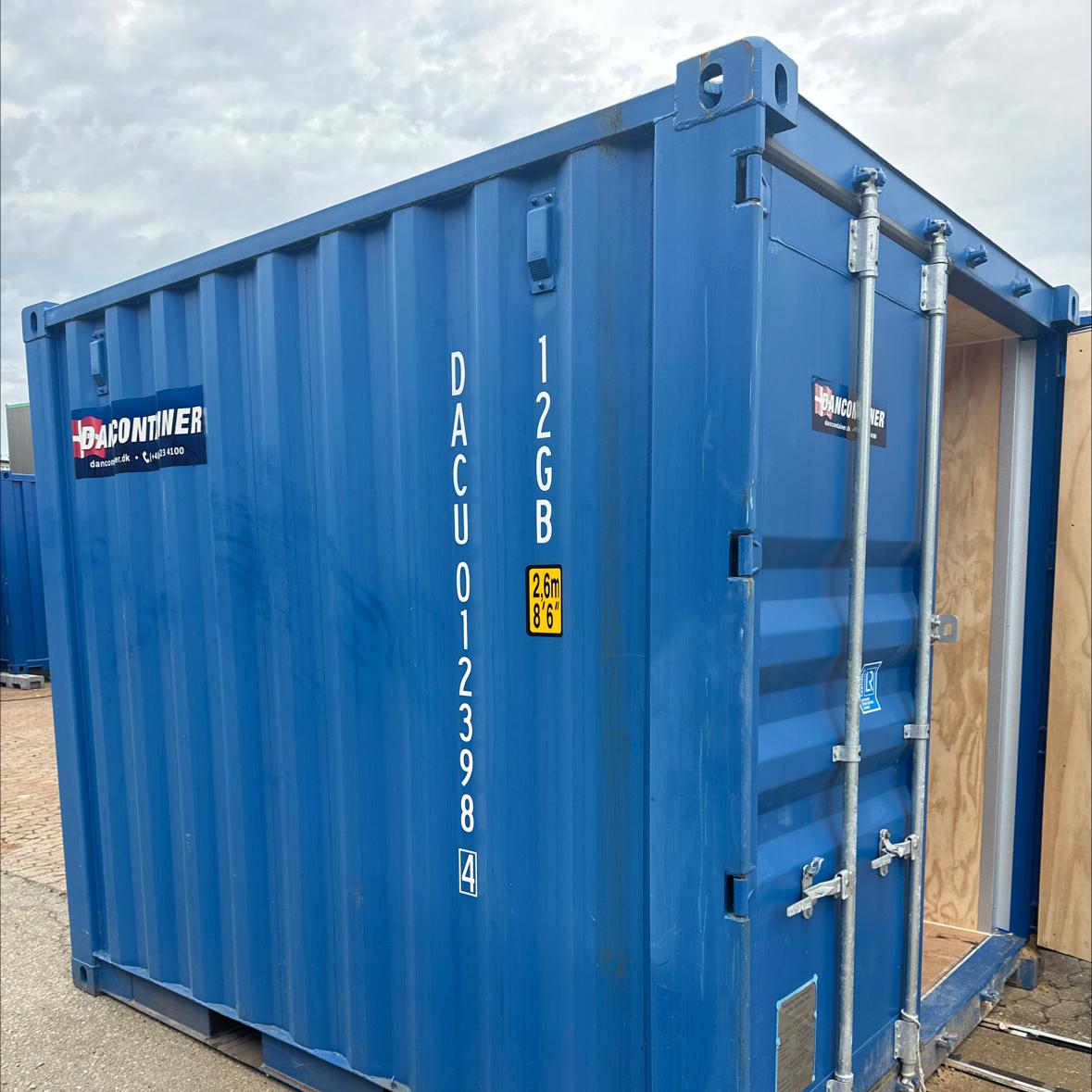 10 fods isoleret container