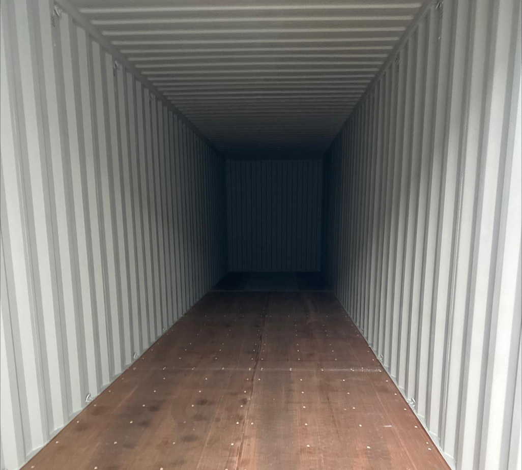 40 fods high cube container_indvendig
